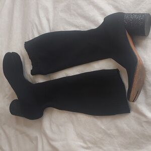 Maison Martin Margiela Tabi Black sock boots rare.